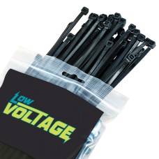 Black Cable Ties - 9mm x 812mm / Pack 100